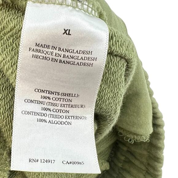 WeWoreWhat Sweatpants Joggers Terry Knit Drawstring Sage Green Size XL - Picture 12 of 13